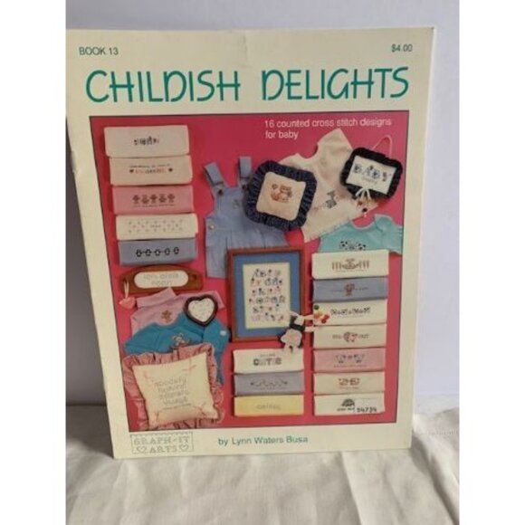 Childish Delights Counted Cross Stitch Design Book 13 - Picture 6 of 10